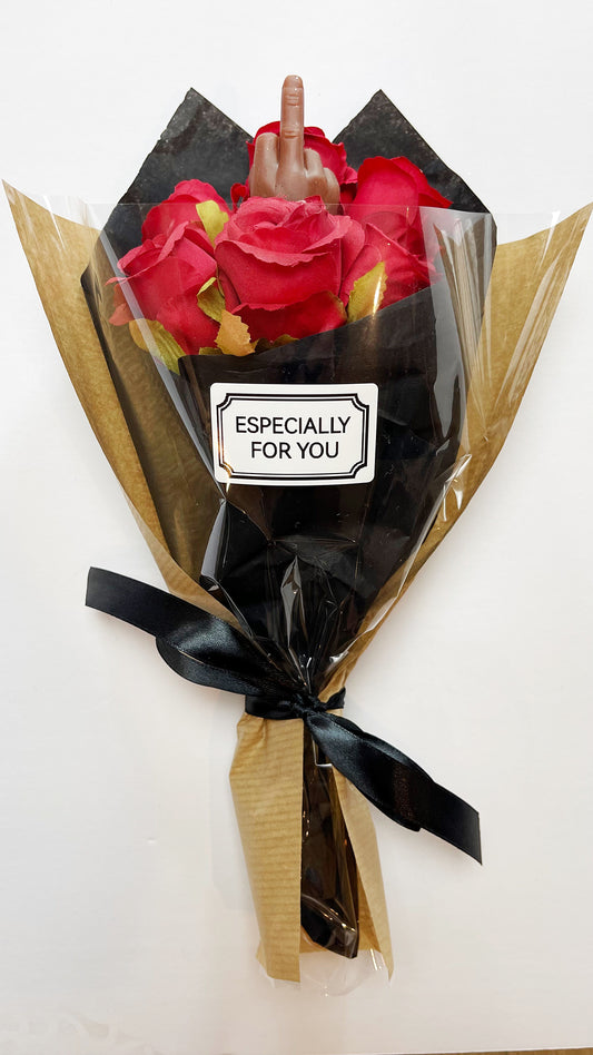 THE BAD BOUQUET - DARK SKIN TONE       INCLUDES  ESPECIALLY FOR YOU BAD GREETING